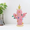 Cactus Figurine Resin Home Decor Plant Cactus Christmas Tree with