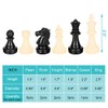 Juego de Ajedrez Completo - 32 Piezas de Ajedrez Estándar