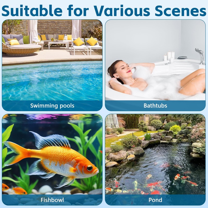 Pool Thermometer Wireless Pool Thermometer Floating Thermometer Digital for Pool