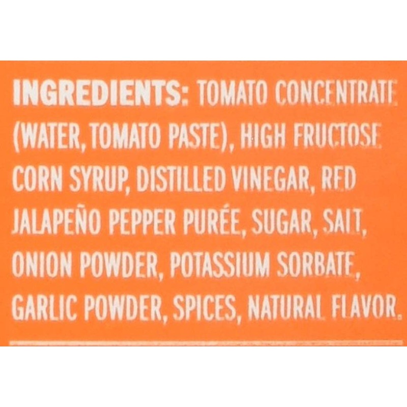 Condiments (Pack of 1) (Spicy Ketchup 20oz) (Four Pack)