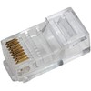 Logilink MP0020 RJ45 8P8C Unshielded Modular Plugs for Flat Cable,