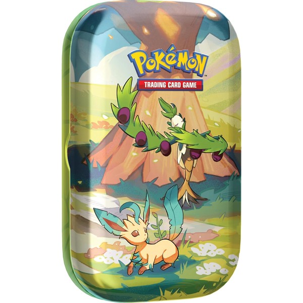 Pokémon TCG: Vibrant Paldea Mini Tin – Arboliva & Leafeon