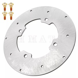 M MATI Front/Rear Brake Disc Rotor W/Screws for Arctic Cat 400 450 500 550 570 700 1000