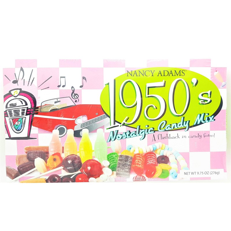1950's Retro Candy Gift Box-Decade Box Gift Basket - Classic