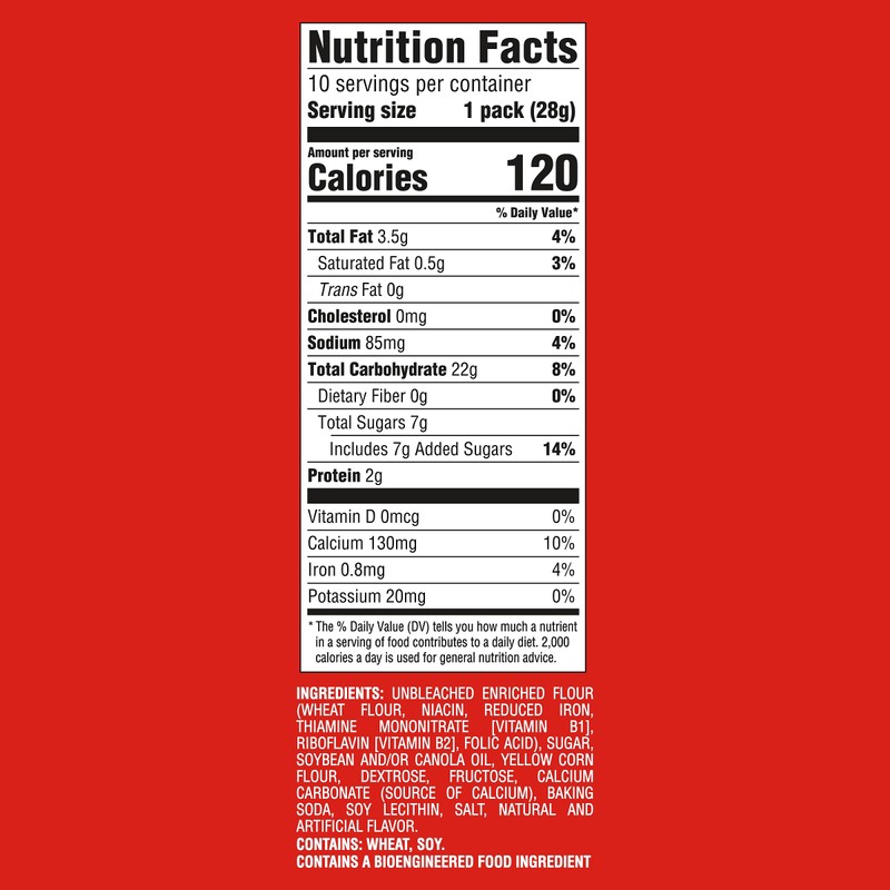 BARNUM'S Original Animal Crackers, Kids Snacks, 10 Snack Packs