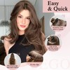 SEGO Invisible Wire Hair Extensions Real Human Hair Adjustable Wire