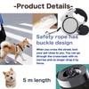 Retractable Dog Leash with LED Flashlight for Girl, 16ft Dog