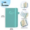 Tasalas Pocket Notebook Portable A6 Notebooks with Inner Pocket and