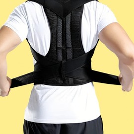 Posture Corrector Band for Back and Waist Support XL 2ea