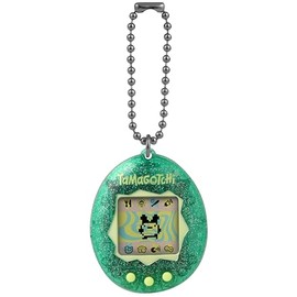 Bandai - Original Tamagotchi Color Collection Green - Electronic Virtual Pet with Colour Display - Interactive Toy - Green Tamagotchi - Toy Children from 8 Years - 46010