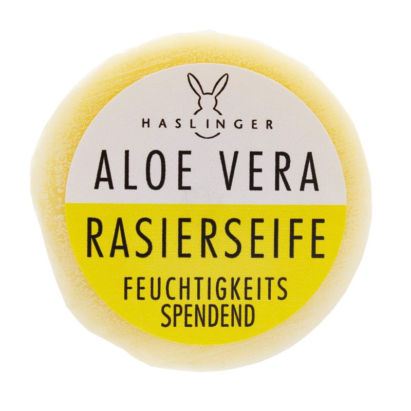Metal Tin with Aloe Vera Shaving Soap