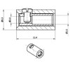 WITTKOWARE 2.6 mm Dwarf Couplings with Screw Connection (Suitable for