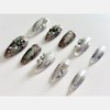 [Trace] Handmade nail tips - Coffin Egg / [흔적 Trace]