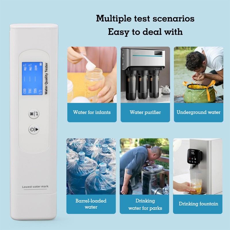 6 in 1 Portable Water Quality Detector Water Quality Testing