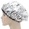 10 Gorros de Papel de Aluminio para Cabello para Acondicionamiento