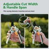 PrunePro Pruning Shears for Gardening Professional Bypass Hand Pruner Up