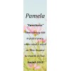 Pamela "Sweetness" Keepsake Name Meaning Bookmark with Bible Verse and