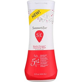 Summers Eve Cleansing Wash 15 Ounce Blissful Escape (444ml) (3 Pack)