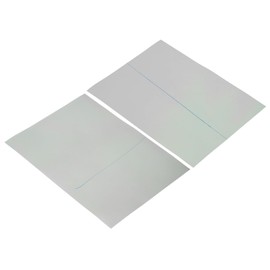 PATIKIL 12.9" Polarized Film Sheets, 2 Pack Adhesive Polarizer Linear Polarizing Filter 26.6x20cm for Screen Photography Lighting, 0/90 Degree