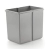 Naber Replacement Bucket, Aluminium Grey (15 Litres)
