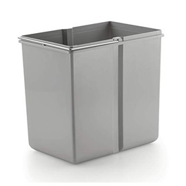 Naber Replacement Bucket, Aluminium Grey (15 Litres)
