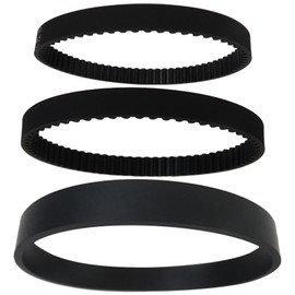 Replacement Belt Set for Bissell ProHeat 2X Revolution Pet Pro: 20076, 2283, Replace 1611129/1611130/ 1606428, Rubber, Black by Acupress
