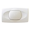 LIV Push Plate for Isosan Flush-Mounted Cistern with Single Flush,