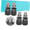 ORFOFE 4-Piece Pet Socks Set for Dogs Cats Non-Slip Cotton