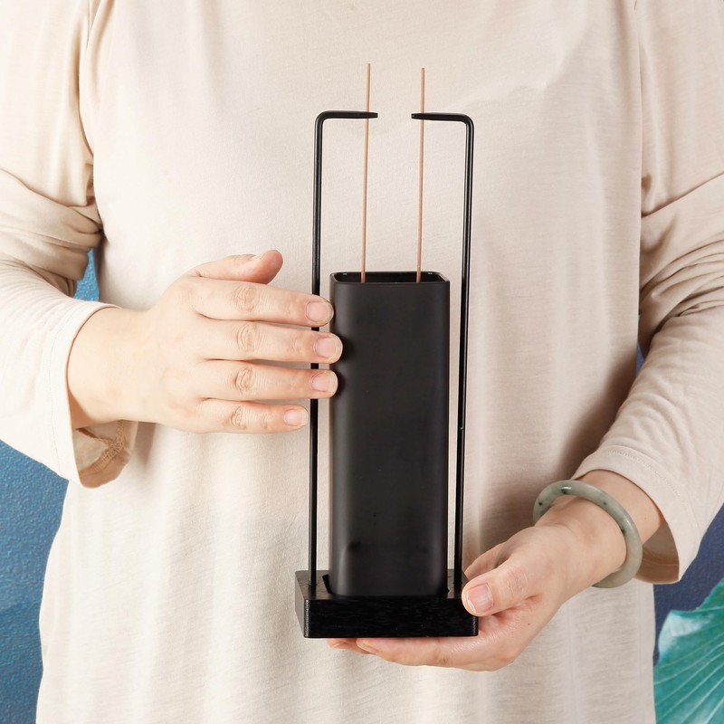 Hukalw Incense Holder for Sticks, Upside Down Incense Burner with