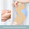 Thigh Trimmer Light Yellow 7cm Wide Elasticity Comfortable Thigh Root