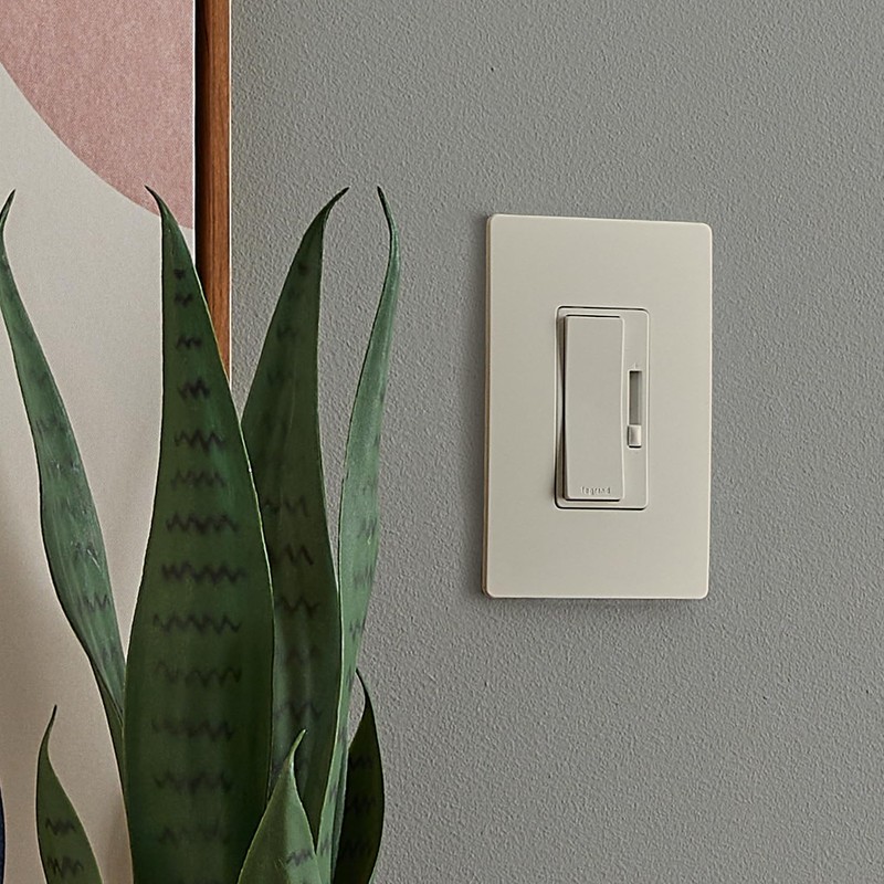 Legrand Radiant 150-Watt Single-Pole/3-Way LED Advanced Dimmer, Light Almond