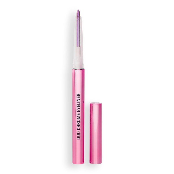 Revolution Metallic Duochrome Eyeliner, Waterproof Pen with Iridescent Effect, Vegan