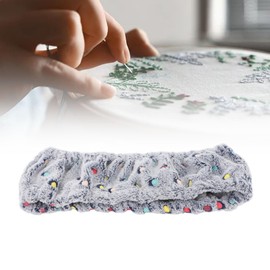 Punch Needle Frame Cover, Gripper Strip Frame Cover Hooking Frame Cover 25x25cm/9.8x9.8in with Corner Protectors for Rug Hooking Flannel Punch Needle Sewing Accessories (Type 1