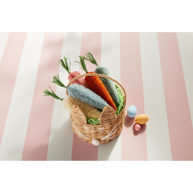 Mud Pie Bottle Brush Carrot, Cream