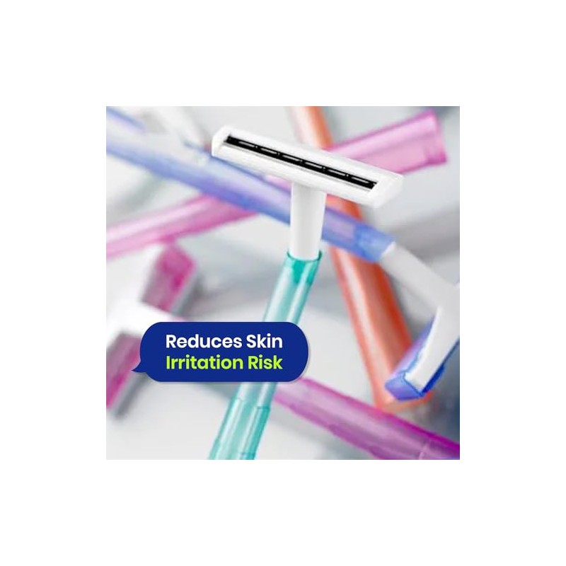 Bic Twin Lady Sensitive Razors - Twin Blade Smooth Shave
