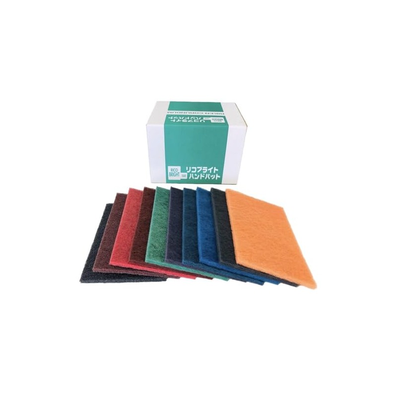 RIKEN CORundum RICOB #1500 Ricobrite Handpad, Pack of 20
