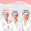 LAGAHS 3PCS Microfiber Hair Towel Caps, Quick Dry Hair Wrap