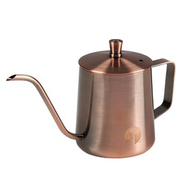 Captain Stag UW-3579 Coffee, Coffee Pot, Drip Kettle, Full Capacity 12.8 fl oz (380 ml), Argo Bronze