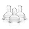 Medela Medium Flow Spare Nipples with Wide Base, 3 Pack,