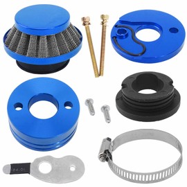 QAZAKY Air Filter Adapter Velocity Stack for 33cc 43cc 47cc 49cc 50cc 52cc SYX Moto Dirt Bike Kids Pocket Mini Moto 2stroke Engine ATV Go Kart Big Foot Goped Blad Gas Powered Scooter X1 X2 X3 X6 X7 X8