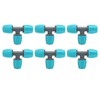 20PCS 16mm Tee Pipe Connector PE Irrigation Tubing Tee for