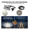 motoparty Headlight Kit for Sur-Ron Segway X260 X160 Talaria Upgrade
