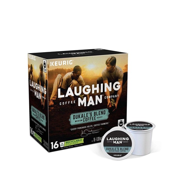 Laughing Man Dukale's Blend Coffee Keurig K-Cups, 16 Count