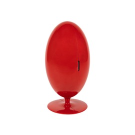 SOLDIDESIGN Lovino Schreibtisch-Organizer oder Schmuckkästchen im modernen Design, 13 x 25 cm, ideal als Taschenleer, Stiftehalter, Wohnaccessoires oder Schreibtischzubehör, Rot