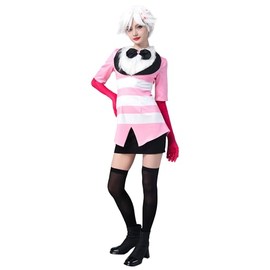 OSIAS Hazbin Hotel Angel Dust Cosplay Costume, Angel Dust