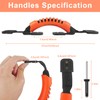 HLOGREE 4Pack Kayak Carry Handles, Kayaking Accessory Canoe Boat Side