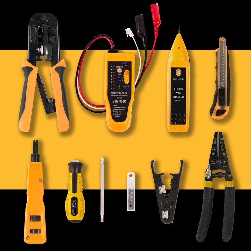 InstallerParts Professional Network Tool Kit 15 In 1 - RJ45