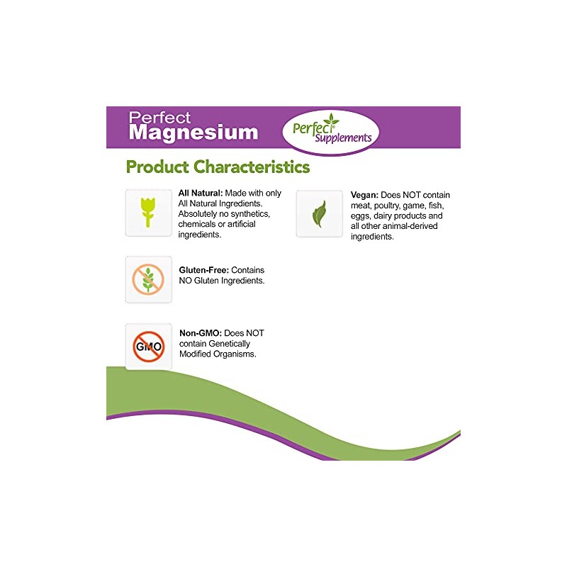 Polvo de citrato de magnesio perfecto - 9.52 oz