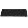 Silicone Keyboard Fully Sealed Design Lightweight Portable Silent Soft Comfortable