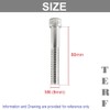 TERF® M6 X 80mm Hex Socket Cap Head Machine Screws